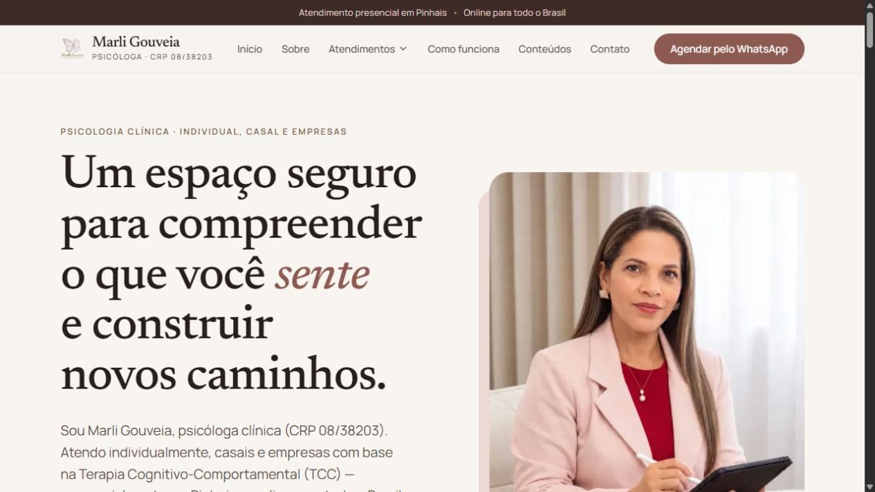 Marli Gouveia: Uma presença digital para a prática clínica